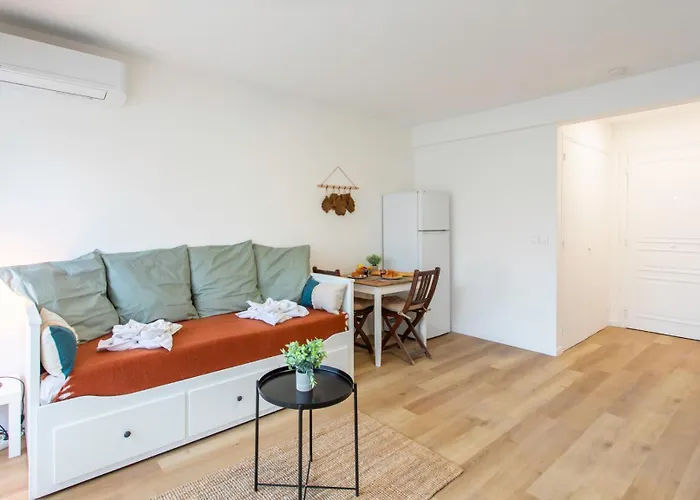 A1 - Centre 5 Min To Sea - Ac & Balcony 公寓 昂蒂布